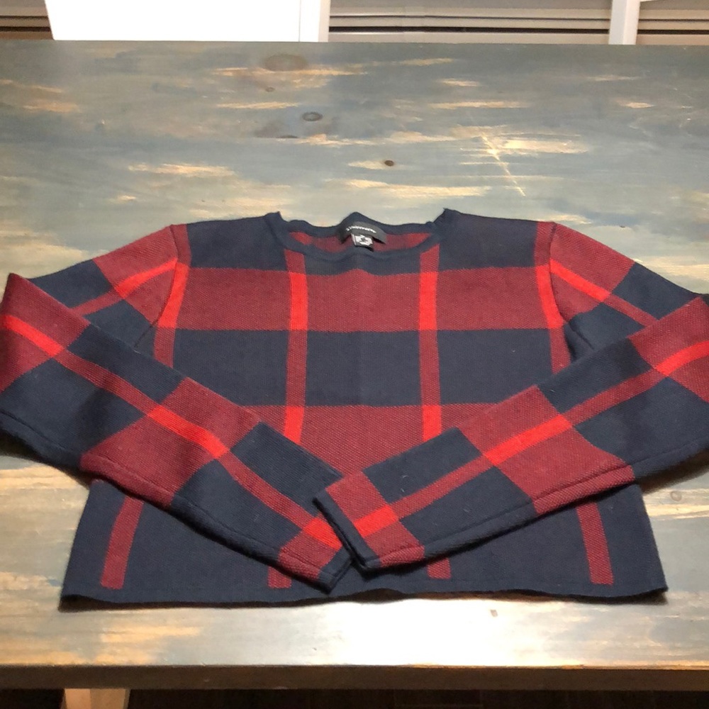 Atmosphere Buffalo sweater plaid size 6/8 (medium)